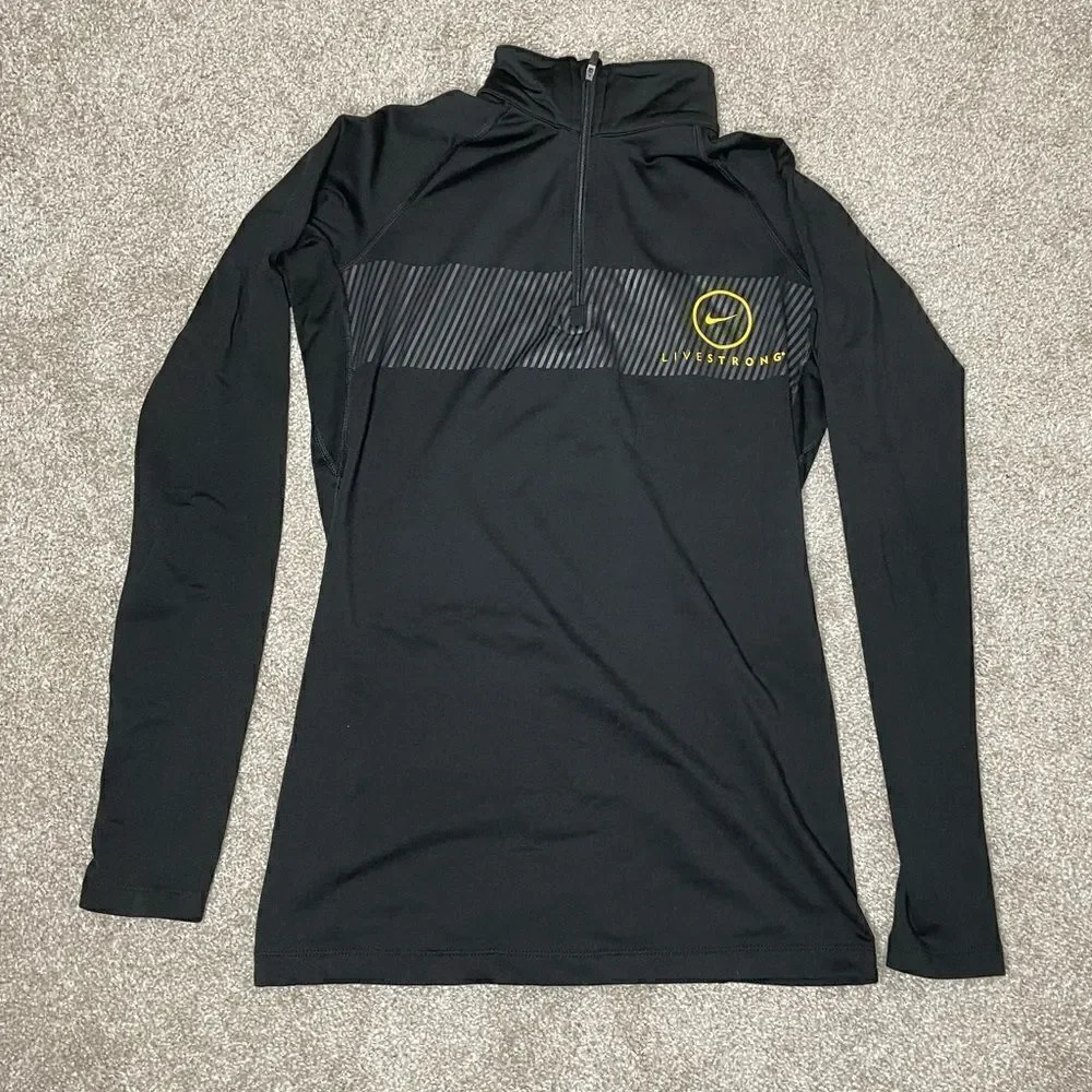 Nike Pro Combat Dri-Fit 3/4 Pull On Compression Top